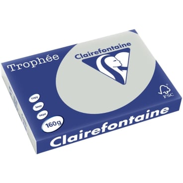 Kopierpapier Trophee A3 160g/qm VE=250 Blatt stahlgrau Kopierpapier Trophee A3 160g/qm VE=250 Blatt stahlgrau - Bild-Darstellung des Produktes 1