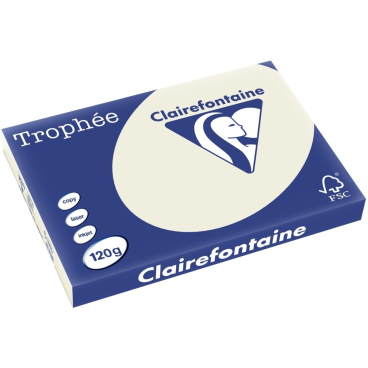 Kopierpapier Trophee A3 120g/qm VE=250 Blatt perlgrau Kopierpapier Trophee A3 120g/qm VE=250 Blatt perlgrau - Bild-Darstellung des Produktes 1