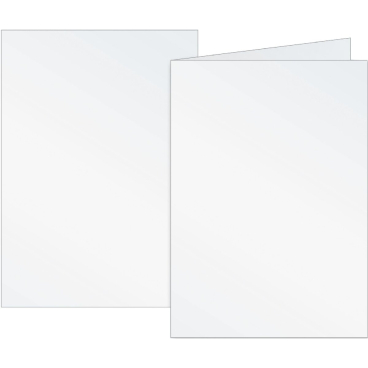 Doppelkarten A6 160g perlweiß VE=10 Karten Doppelkarten A6 160g perlweiß VE=10 Karten - Bild-Darstellung des Produktes 1