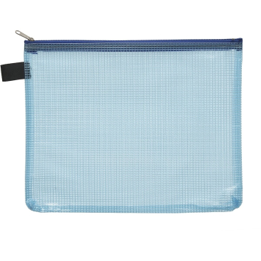 Reißverschlusstasche A5 PVC blau Reißverschlusstasche A5 PVC blau - Bild-Darstellung des Produktes 1