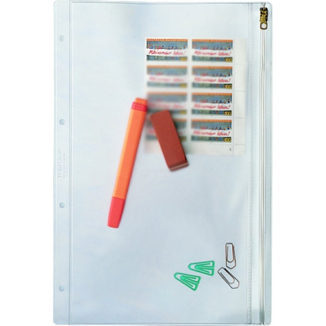 Kleinkrambeutel mit Gleitverschluss A4 PVC farblos Kleinkrambeutel mit Gleitverschluss A4 PVC farblos - Bild-Darstellung des Produktes 1