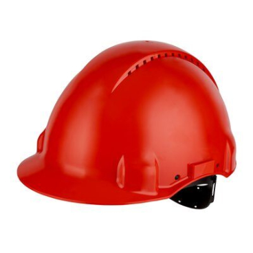 3M PELTOR Schutzhelm G3000D Farbe: rot - Bild-Darstellung des Produktes 1