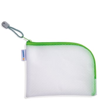Universaltasche A6 19x14cm transparent/grün Universaltasche A6 19x14cm transparent/grün - Bild-Darstellung des Produktes 1