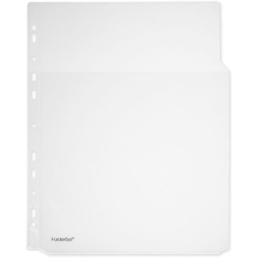 Combi-Prospekthülle A4 2/3 offen bis 100 Blatt gelocht transparent Combi-Prospekthülle A4 2/3 offen bis 100 Blatt gelocht transparent - Bild-Darstellung des Produktes 1