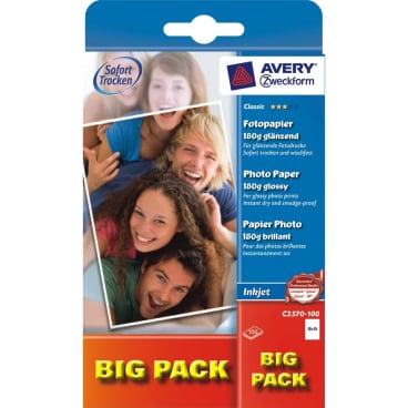 Inkjet-Fotopapier Classic A6 einseitig beschichtet glänzend 180 g/qm 100 Blatt Inkjet-Fotopapier Classic A6 einseitig beschichtet glänzend 180 g/qm 100 Blatt - Bild-Darstellung des Produktes 1