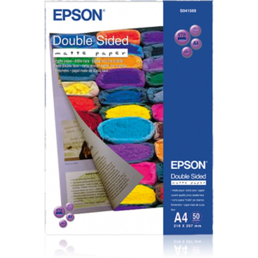 Inkjetpapier S041569 Double-Sided A4 178g/qm weiß matt VE=50 Blatt Inkjetpapier S041569 Double-Sided A4 178g/qm weiß matt VE=50 Blatt - Bild-Darstellung des Produktes 1