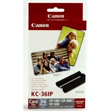Fotopapier KC36IP Tinte+Papier 89mmx54mm VE=36 Blatt Fotopapier KC36IP Tinte+Papier 89mmx54mm VE=36 Blatt - Bild-Darstellung des Produktes 1
