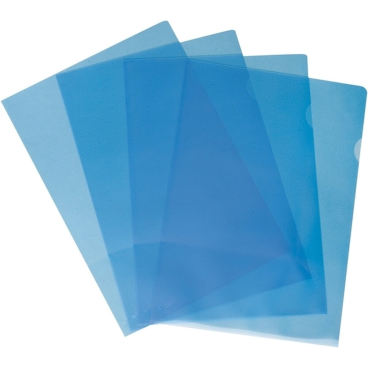 Aktenhüllen A4 120my geprägt blau VE=100 Stück Aktenhüllen A4 120my geprägt blau VE=100 Stück - Bild-Darstellung des Produktes 1