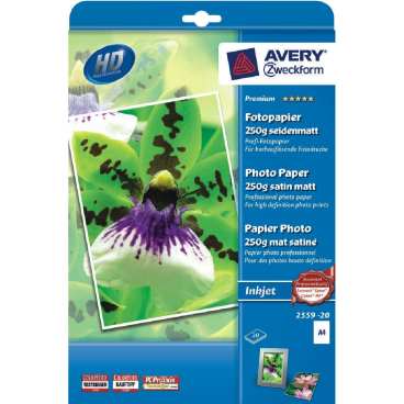 Fotopapier Premium A4 250g/qm seidenglänzend VE=20 Stück Fotopapier Premium A4 250g/qm seidenglänzend VE=20 Stück - Bild-Darstellung des Produktes 1