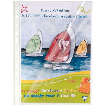 Prospekthüllen A4 PP 60my glasklar oben u. seitlich offen VE=10 Stück Prospekthüllen A4 PP 60my glasklar oben u. seitlich offen VE=10 Stück - Bild-Darstellung des Produktes 1