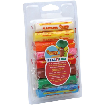 Plastilina Knete VE=8 Farben a 15g Blister Plastilina Knete VE=8 Farben a 15g Blister - Bild-Darstellung des Produktes 1