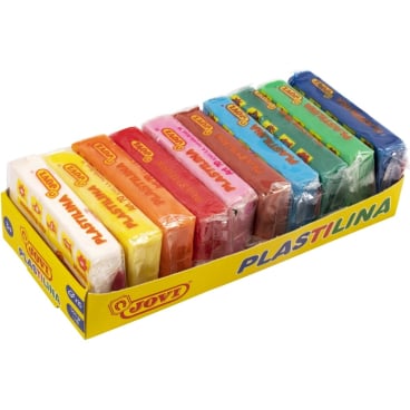 Plastilina Knete VE=10 Farben a 50g Plastilina Knete VE=10 Farben a 50g - Bild-Darstellung des Produktes 1