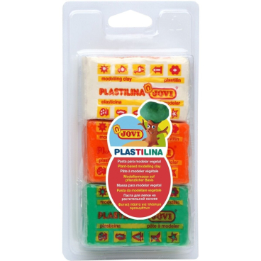 Plastilina Knete VE=3 Farben a 50g Plastilina Knete VE=3 Farben a 50g - Bild-Darstellung des Produktes 1