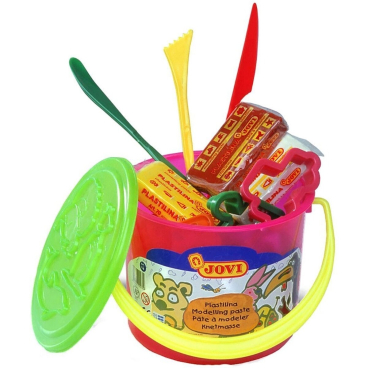 Bastelset Plastilin-Set mit Zubehör im Eimer Bastelset Plastilin-Set mit Zubehör im Eimer - Bild-Darstellung des Produktes 1
