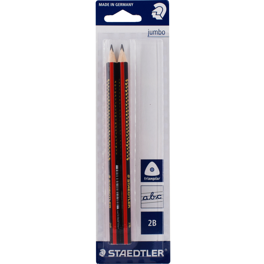Schreiblernbleistift mit ergonomischer Dreikantform