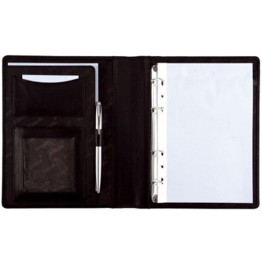 Ringbuchmappe Benaco A5 Lederimitat schwarz Ringbuchmappe Benaco A5 Lederimitat schwarz - Bild-Darstellung des Produktes 1