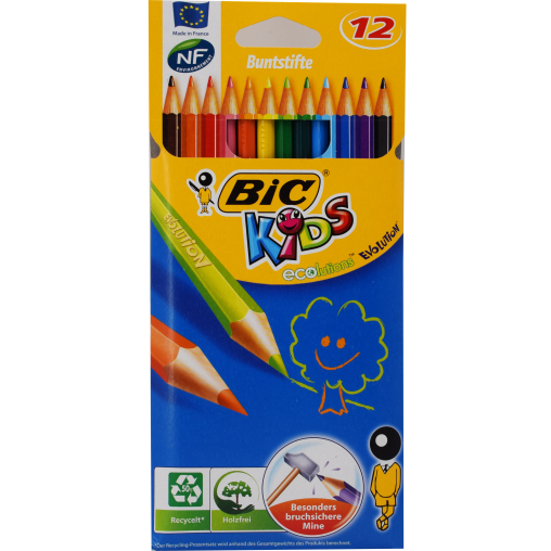 BiC® Kids ecolutions Evolution Buntstifte
