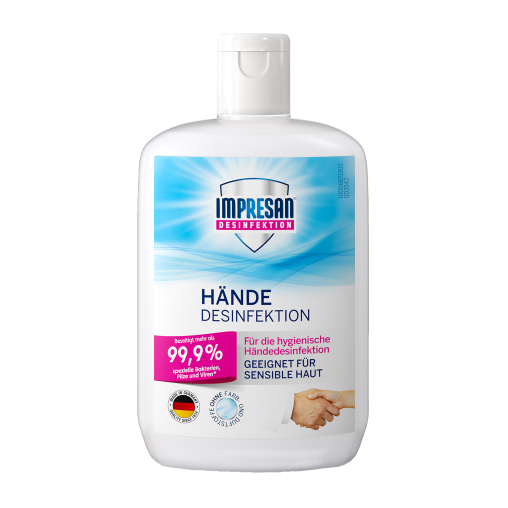 IMPRESAN Händedesinfektion