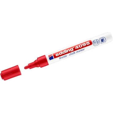 Kreidemarker edding 4095 2-3mm rot Kreidemarker edding 4095 2-3mm rot - Bild-Darstellung des Produktes 1