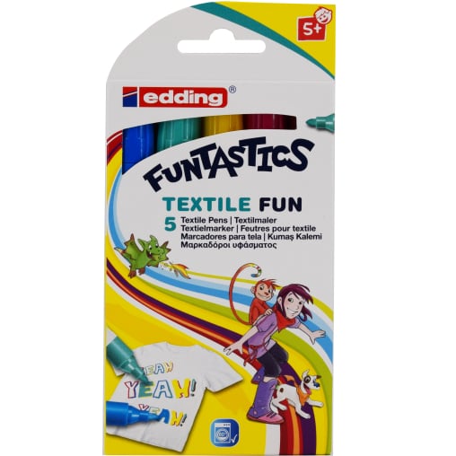 edding® 17 Funtastics Textile Fun Textilmarker