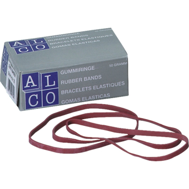 Gummibänder 150x4mm 50g rot Gummibänder 150x4mm 50g rot - Bild-Darstellung des Produktes 1