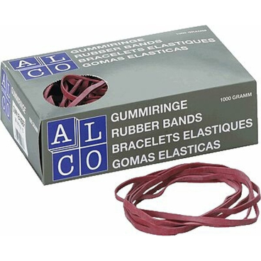 Gummibänder 150x4mm 1000g rot Gummibänder 150x4mm 1000g rot - Bild-Darstellung des Produktes 1