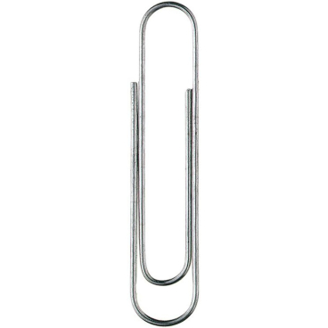 Akten-Klammer Stahl glatt vernickelt 50mm VE=100 Stück Akten-Klammer Stahl glatt vernickelt 50mm VE=100 Stück - Bild-Darstellung des Produktes 1