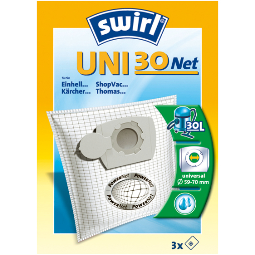 Swirl UNI 30 Net Staubsaugerbeutel