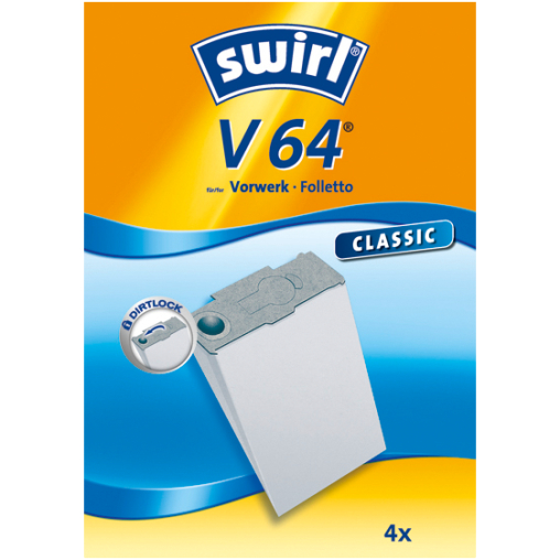 Swirl V 64 Staubfilterbeutel