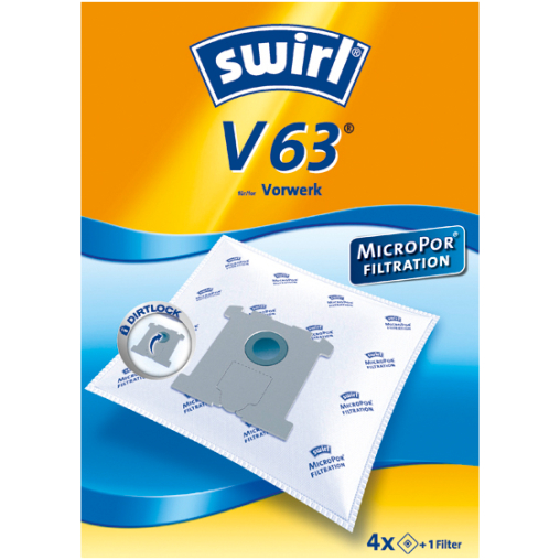 Swirl V 63 MICROPOR® Staubfilterbeutel