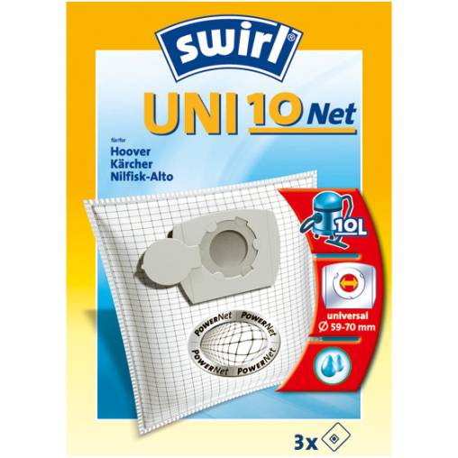 Swirl UNI 10 Net Staubsaugerbeutel