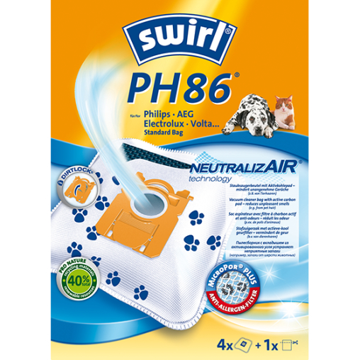 Swirl PH 86 MicroPor® PLUS AirSpace®