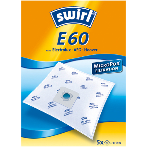 Swirl E 60 Staubsaugerbeutel MicroPor