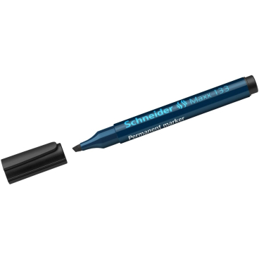 Permanentmarker 133 mit Keilspitze 1-4mm schwarz Permanentmarker 133 mit Keilspitze 1-4mm schwarz - Bild-Darstellung des Produktes 1