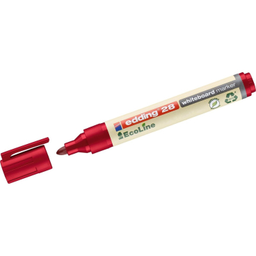 Whiteboardmarker edding 28 EcoLine nachfüllbar 1,5-3mm rot Whiteboardmarker edding 28 EcoLine nachfüllbar 1,5-3mm rot - Bild-Darstellung des Produktes 1