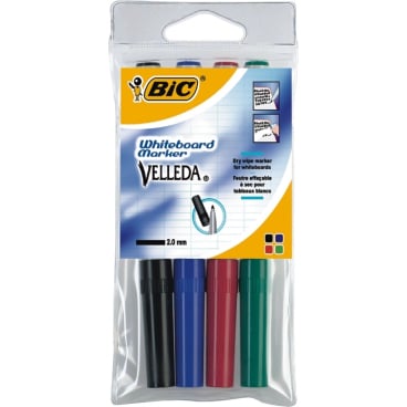 Whiteboardmarker Velleda 4er Etui sortiert Whiteboardmarker Velleda 4er Etui sortiert - Bild-Darstellung des Produktes 1