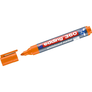 Whiteboardmarker edding 360 nachfüllbar 1,5-3mm orange Whiteboardmarker edding 360 nachfüllbar 1,5-3mm orange - Bild-Darstellung des Produktes 1