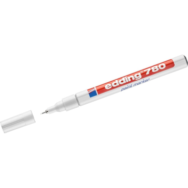Glanzlack-Marker edding 780 0,8mm weiß Glanzlack-Marker edding 780 0,8mm weiß - Bild-Darstellung des Produktes 1