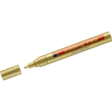 Glanzlack-Marker edding 750 2-4mm gold Glanzlack-Marker edding 750 2-4mm gold - Bild-Darstellung des Produktes 1