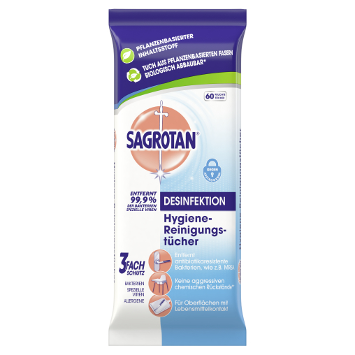SAGROTAN Hygiene-Reinigungstücher