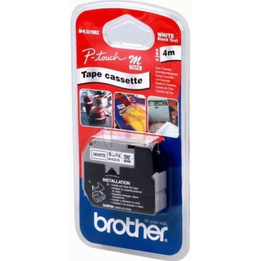 Schriftbandkassette 9mm MK221SBZ weiß/schwarz Schriftbandkassette 9mm MK221SBZ weiß/schwarz - Bild-Darstellung des Produktes 1