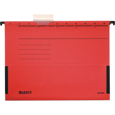 Hängetasche ALPHA A4 Karton rot Hängetasche ALPHA A4 Karton rot - Bild-Darstellung des Produktes 1