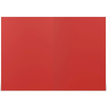 Doppelkarte Coloretti A6 hoch VE=5 Stück 225g/qm klatschmohn Doppelkarte Coloretti A6 hoch VE=5 Stück 225g/qm klatschmohn - Bild-Darstellung des Produktes 1