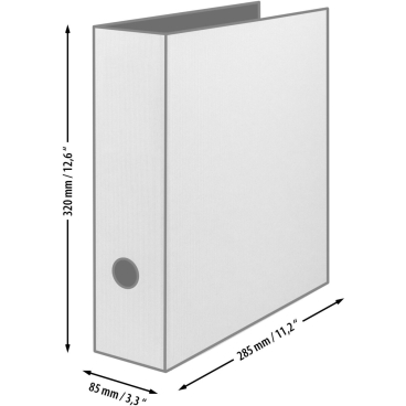 Ordner White A4 8,5cm Ordner White A4 8,5cm - Bild-Darstellung des Produktes 1