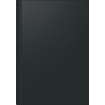 Buchkalender Ultraplan 19x27,5cm 1 Tag/2 Seiten Kunststoff schwarz Buchkalender Ultraplan 19x27,5cm 1 Tag/2 Seiten Kunststoff schwarz - Bild-Darstellung des Produktes 1