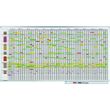Jahresplaner 75 Personen / Objekte Professional 100x200 Jahresplaner 75 Personen / Objekte Professional 100x200 - Bild-Darstellung des Produktes 1
