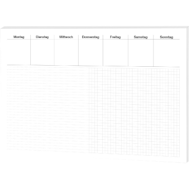 Schreibunterlage Office Liniert & Kariert 480x330mm 30 Blatt Schreibunterlage Office Liniert & Kariert 480x330mm 30 Blatt - Bild-Darstellung des Produktes 1