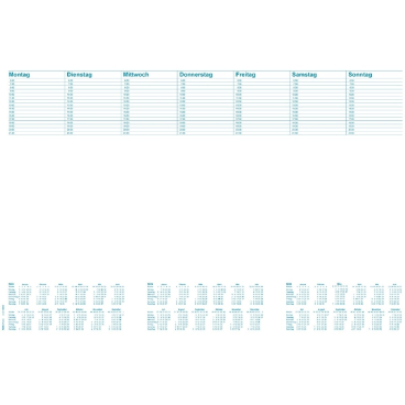 Schreibunterlage Office Blanko/Kalendarium 480x330mm 30 Blatt Schreibunterlage Office Blanko/Kalendarium 480x330mm 30 Blatt - Bild-Darstellung des Produktes 1