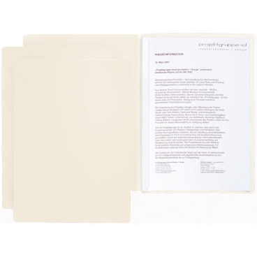 Präsentationsmappe Star 2-teilig beige Präsentationsmappe Star 2-teilig beige - Bild-Darstellung des Produktes 1