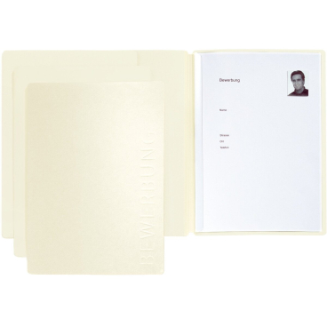 Bewerbungsmappe Solo 2-teilig beige Bewerbungsmappe Solo 2-teilig beige - Bild-Darstellung des Produktes 1